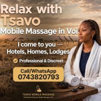 Tsavo east mobile massage